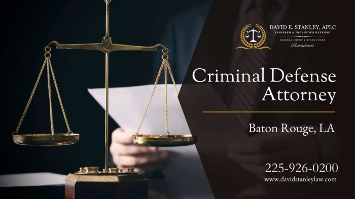 Baton rouge criminal lawyer