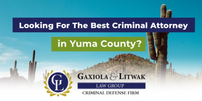 Yuma criminal lawyer