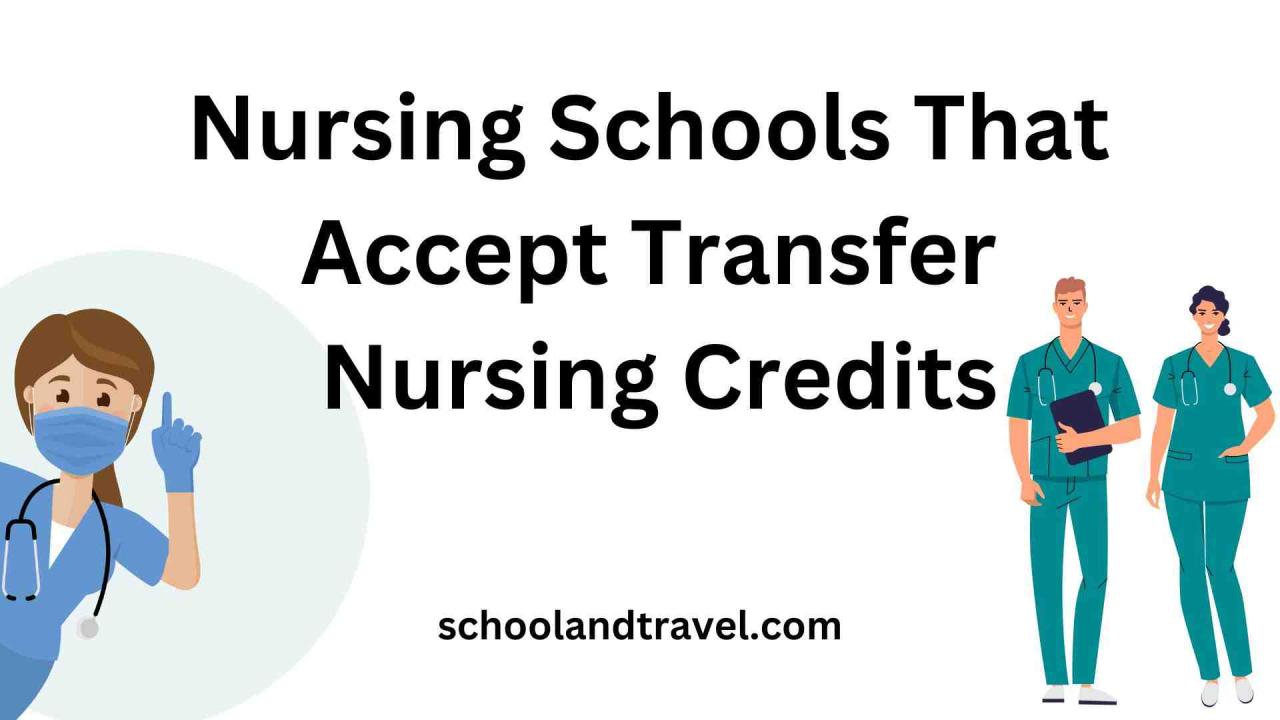 Can you transfer nursing credits