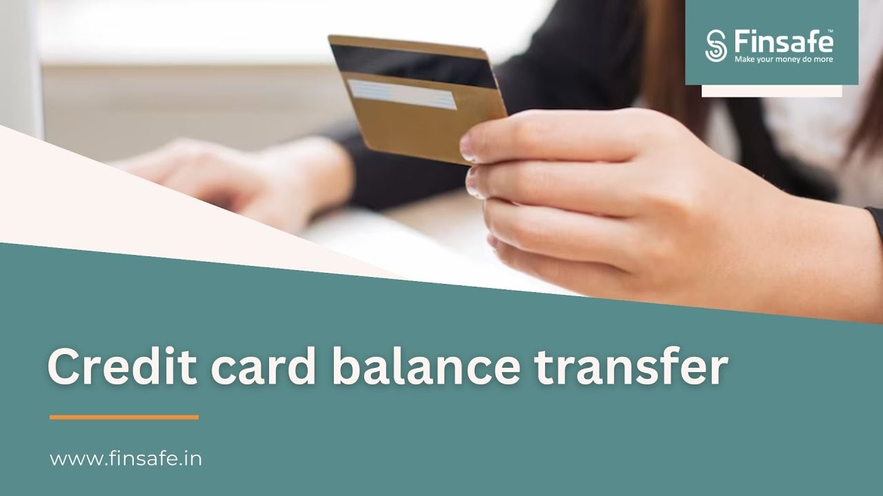 Credit card balance transfer offer