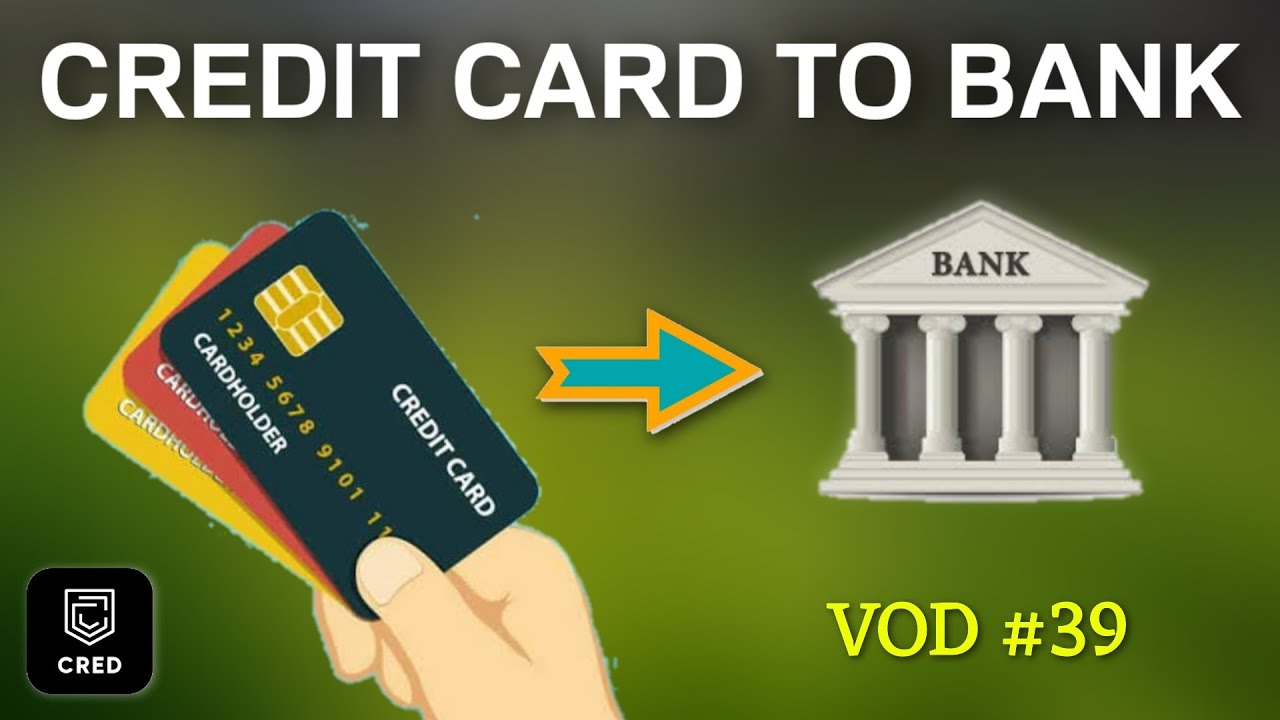 Account money bank transfer credit card